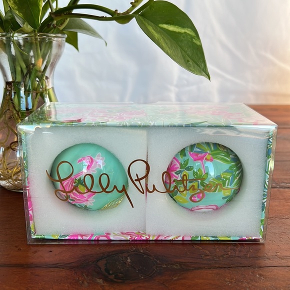 Lilly Pulitzer Christmas ornaments - Picture 3 of 5